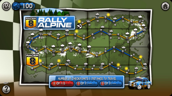 Игра Racer 8, скриншот