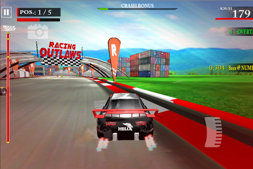 Игра Racing Outlaws, скриншот
