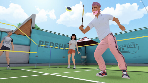 Игра Racket Club, скриншот