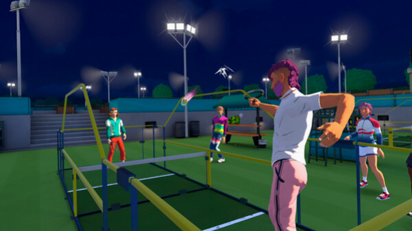 Игра Racket Club, скриншот