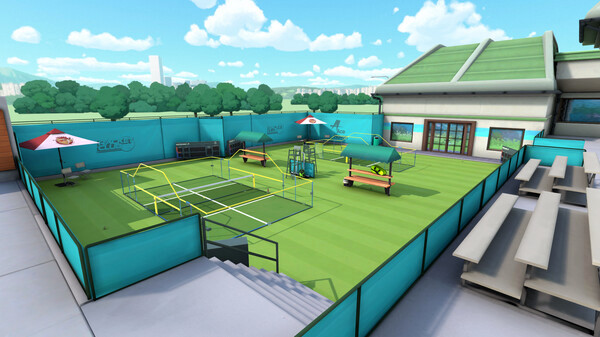 Игра Racket Club, скриншот