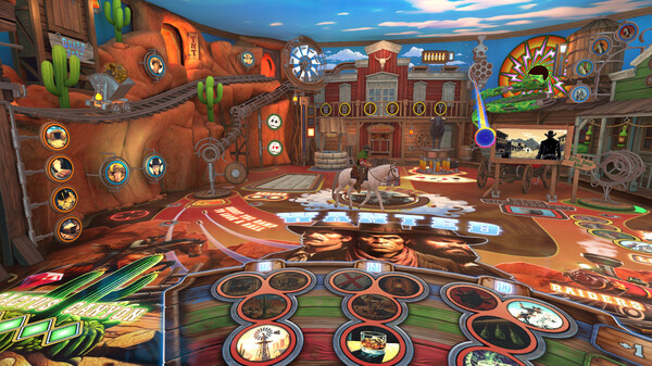 Игра Racket Pinball, скриншот