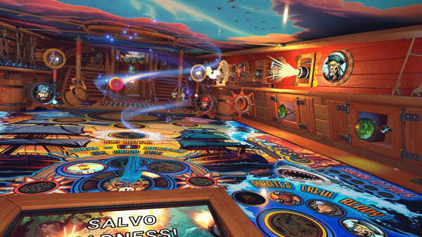 Игра Racket Pinball, скриншот
