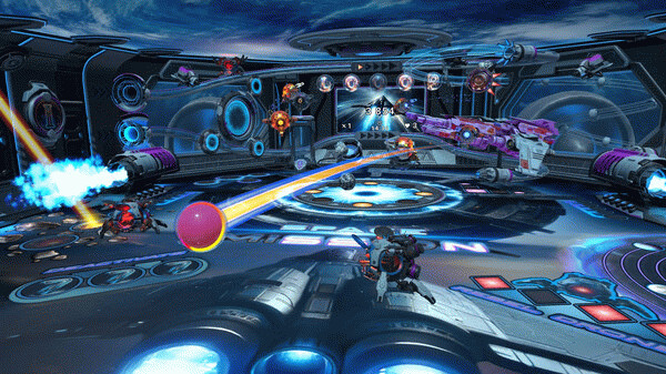 Игра Racket Pinball, скриншот