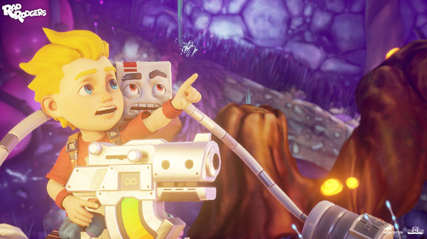 Игра Rad Rodgers: World One, скриншот