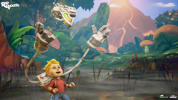 Игра Rad Rodgers: World One, скриншот