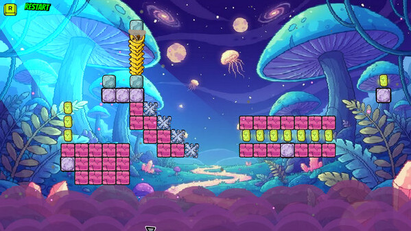 Игра Radiation Caterpillar, скриншот