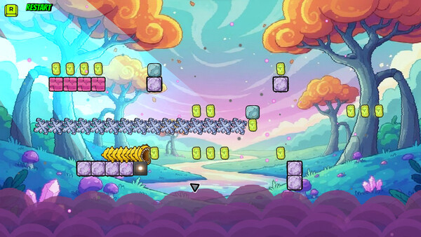 Игра Radiation Caterpillar, скриншот