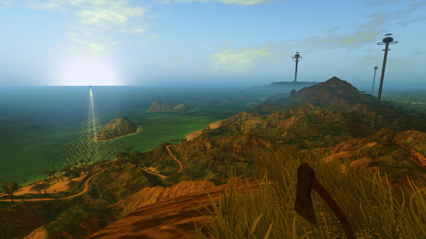 Игра Radiation Island, скриншот