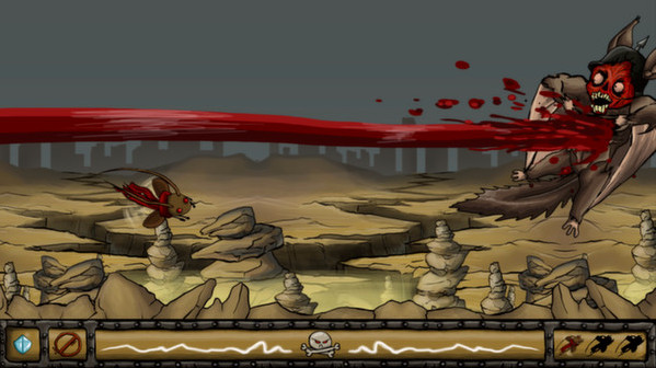 Игра RADical ROACH Remastered, скриншот