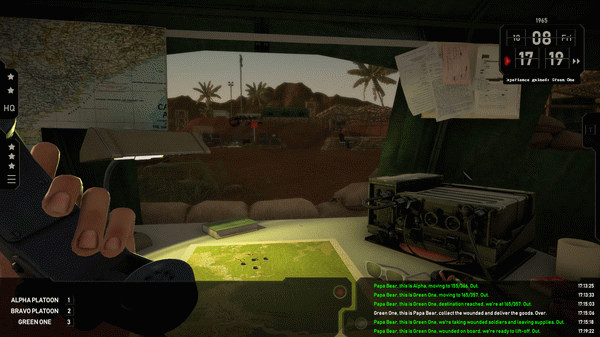Игра Radio Commander: Squad Management, скриншот