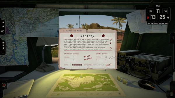 Игра Radio Commander: Squad Management, скриншот