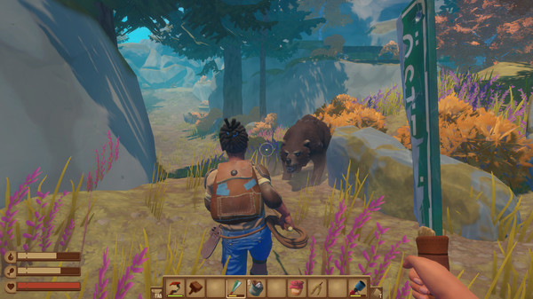 Игра Raft, скриншот