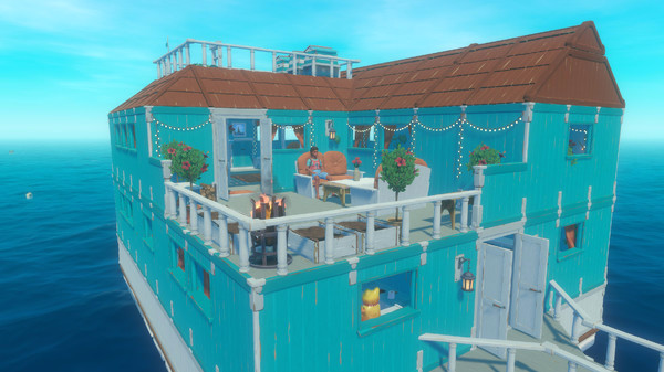 Игра Raft, скриншот
