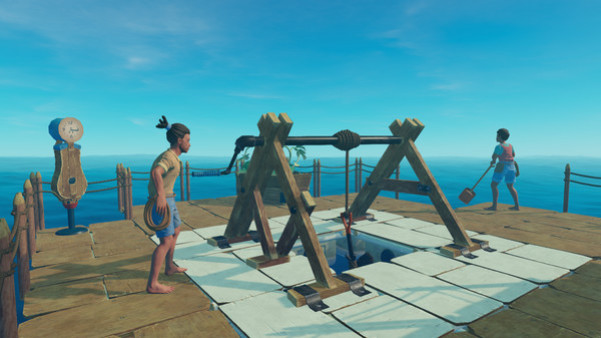 Игра Raft, скриншот