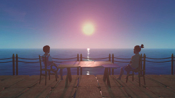 Игра Raft, скриншот