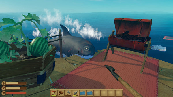 Игра Raft, скриншот