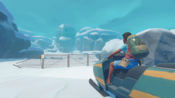 Игра Raft, скриншот