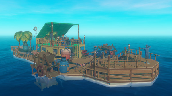 Игра Raft, скриншот
