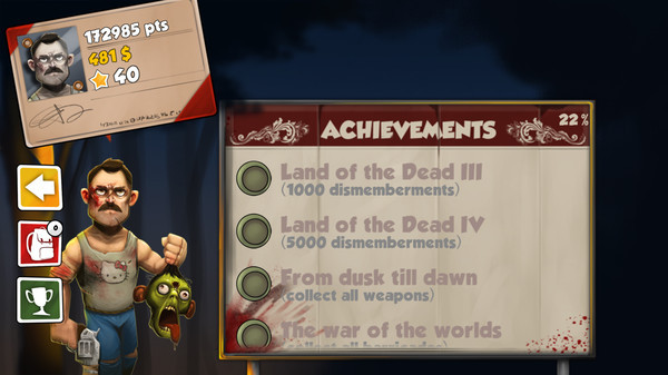 Игра Rage Against The Zombies, скриншот