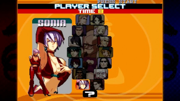 Игра Rage of the Dragons NEO, скриншот