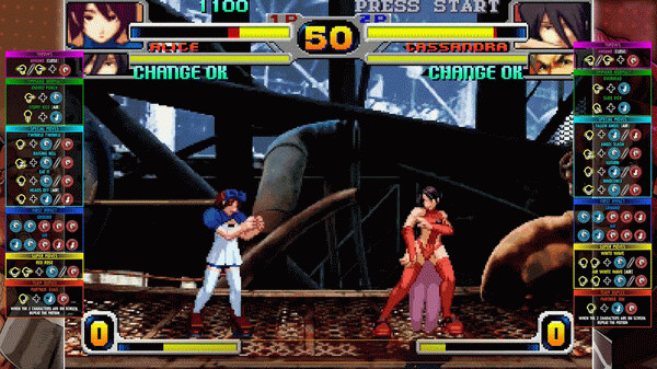 Игра Rage of the Dragons NEO, скриншот