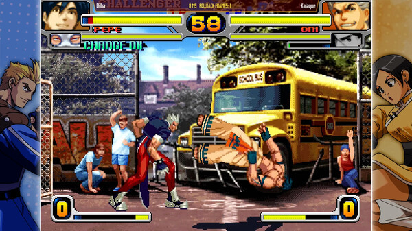 Игра Rage of the Dragons NEO, скриншот