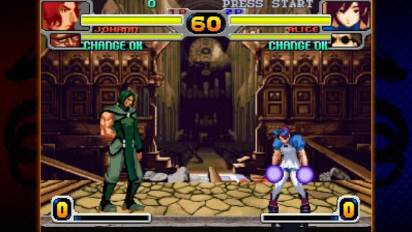 Игра Rage of the Dragons NEO, скриншот