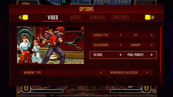 Игра Rage of the Dragons NEO, скриншот
