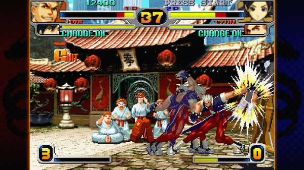 Игра Rage of the Dragons NEO, скриншот