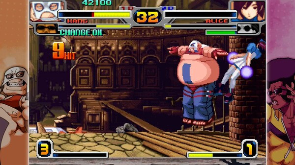 Игра Rage of the Dragons NEO, скриншот