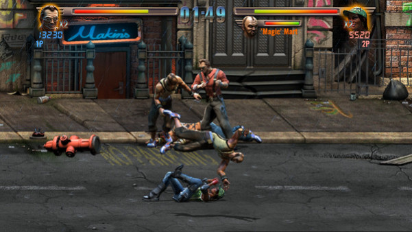 Игра Raging Justice, скриншот