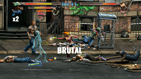 Игра Raging Justice, скриншот