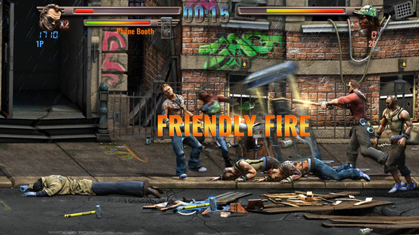 Игра Raging Justice, скриншот