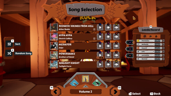 Игра Ragnarock, скриншот