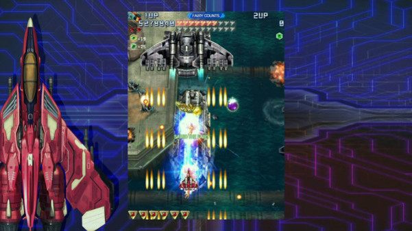 Игра Raiden IV: OverKill, скриншот