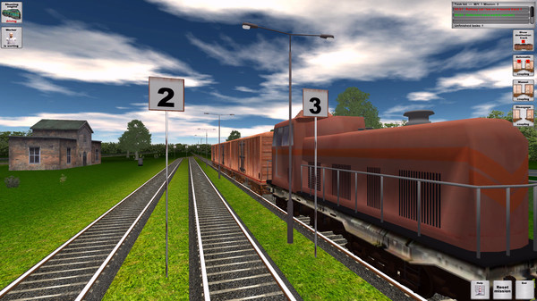 Игра Rail Cargo Simulator, скриншот