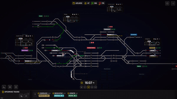 Игра Rail Route, скриншот