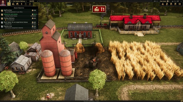 Игра Railroad Corporation, скриншот