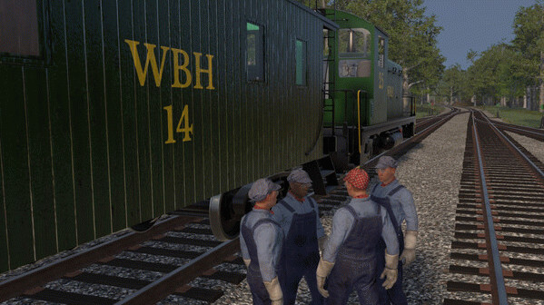 Игра Railroader, скриншот