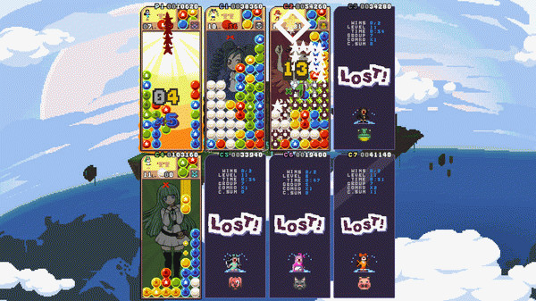 Игра Raining Blobs, скриншот