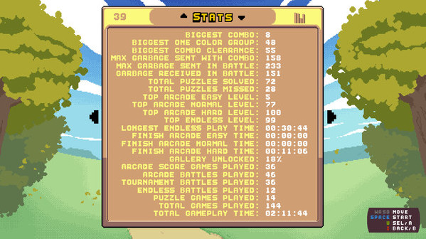 Игра Raining Blobs, скриншот