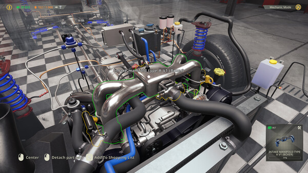 Игра Rally Mechanic Simulator, скриншот