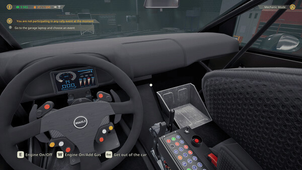 Игра Rally Mechanic Simulator, скриншот