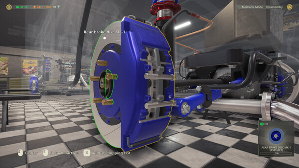 Игра Rally Mechanic Simulator, скриншот
