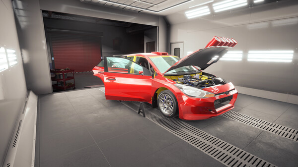 Игра Rally Mechanic Simulator, скриншот