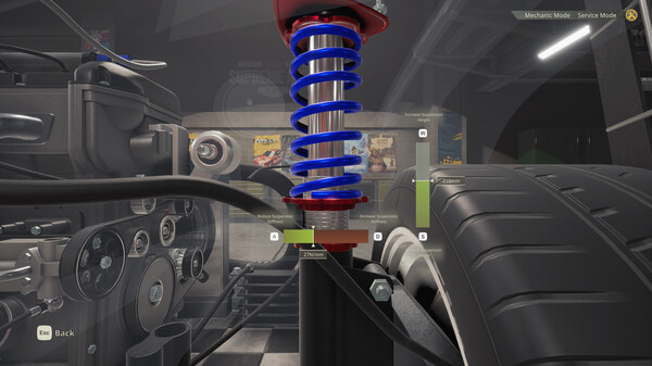 Игра Rally Mechanic Simulator, скриншот