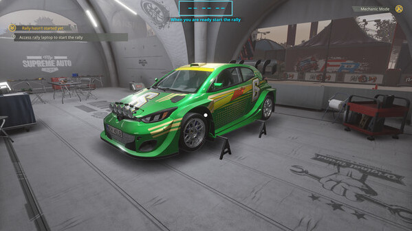 Игра Rally Mechanic Simulator, скриншот