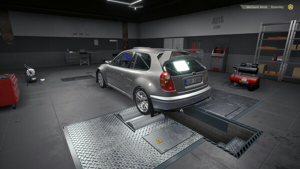 Игра Rally Mechanic Simulator, скриншот