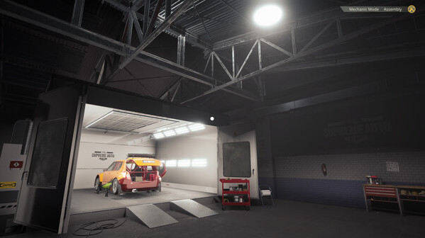 Игра Rally Mechanic Simulator, скриншот